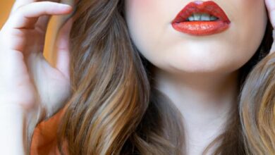 Orange Red Lipstick